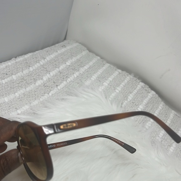 REVO MARX RE1059 12 POLARIZED SUNGLASSES UNISEX HONEY TORTOISE 59-15 143 W/CASE - Picture 9 of 12